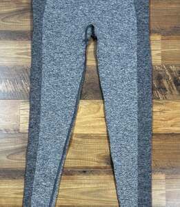 Gymshark Flex High Waisted Leggings in Navy Marl/Light Grey